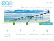 Tablet Screenshot of gbsrecruitment.com.au